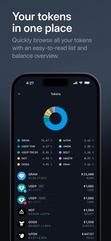 Tonkeeper Pro — Crypto Wallet screenshot 3 of 4