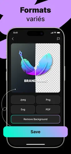 Capture d'écran de Logo Maker - Création IA sur iPhone 5