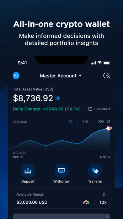 Crypto.com Exchange screenshot