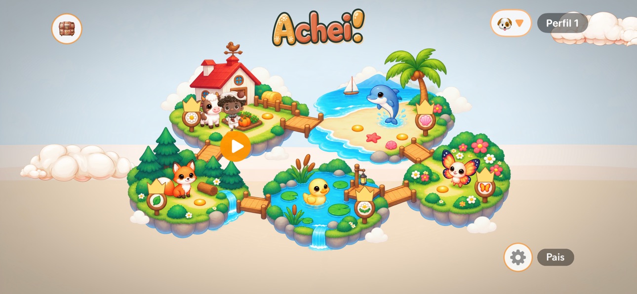 Screenshot 1 of Achei! Jogo Infantil Educativo