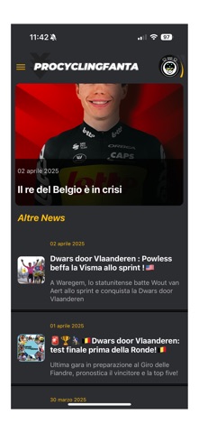 procyclingfanta screenshot
