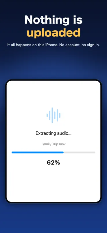 AudioPeel: Video to Audio screenshot 5 of 6