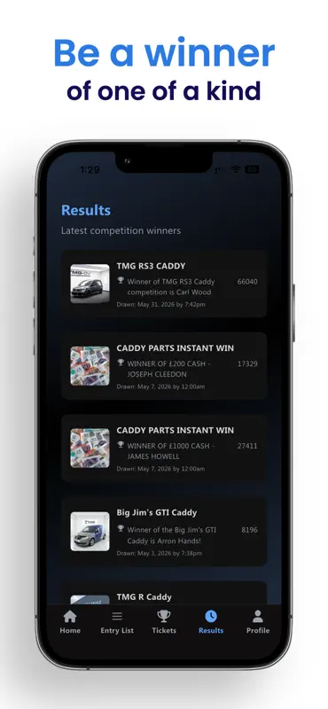 TMG Competitions screenshot 4 of 4