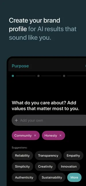 Brand Prompt screenshot 2
