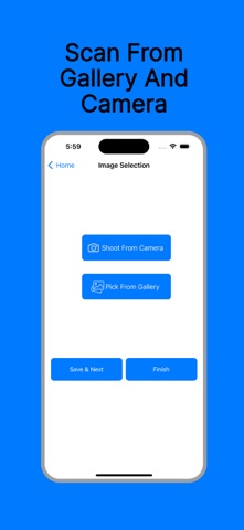 Scanner-Live: PDF Document iPhone screenshot