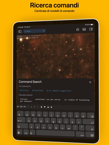La Terminal: Client Mosh & SSH iPad screenshot 2