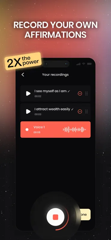 Innertune: Daily Affirmations screenshot 9 of 10