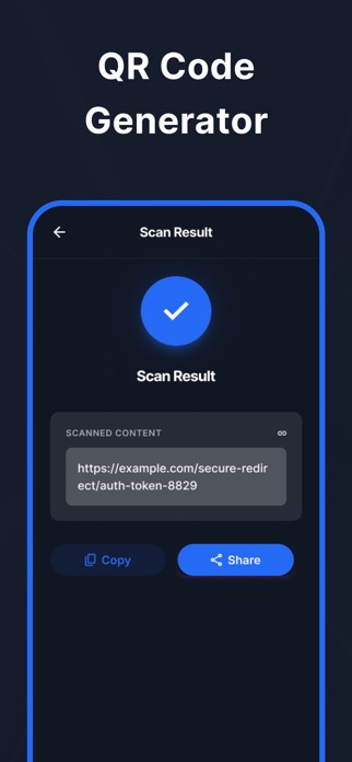 QR Code Scanner - Scan & Share Screenshot 3 of 5