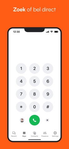 Xelion iPhone screenshot 4