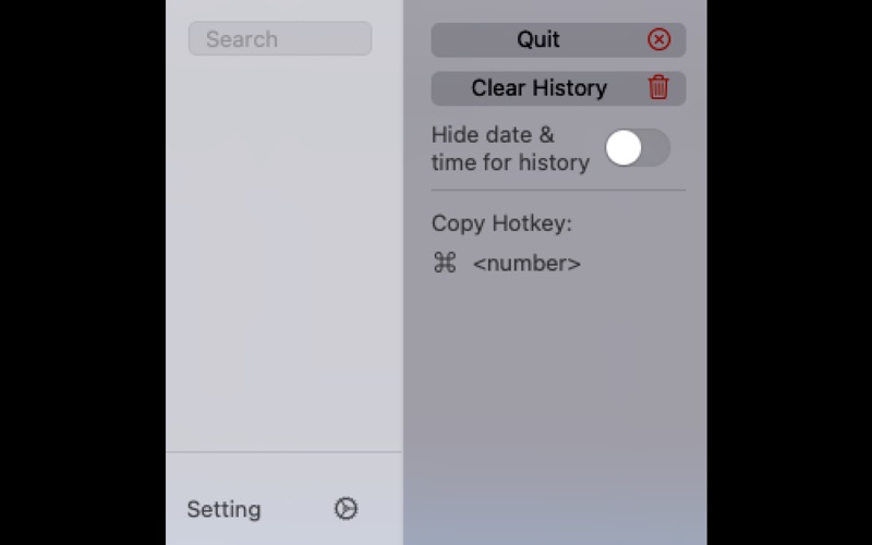 Clipboard-History screenshot