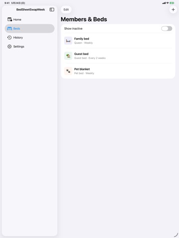 App screenshot