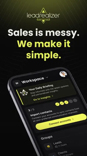 Leadrealizer - AI Sales CRM screenshot 1