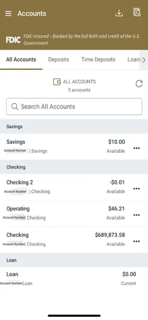 Peapack Private Treasury screenshot 3