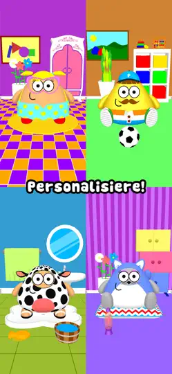 Screenshot von Pou 3D auf dem iPhone 6