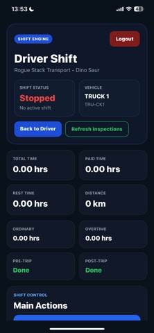 TransAAS - Driver App screenshot
