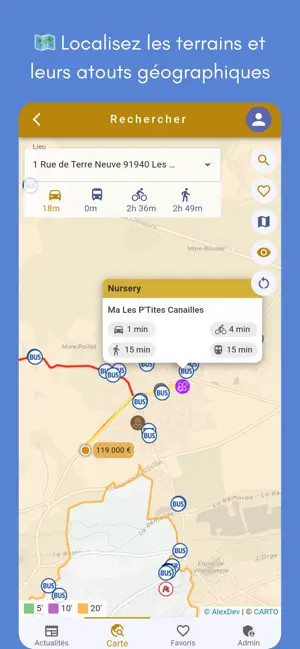Solutions Terrains screenshot 3