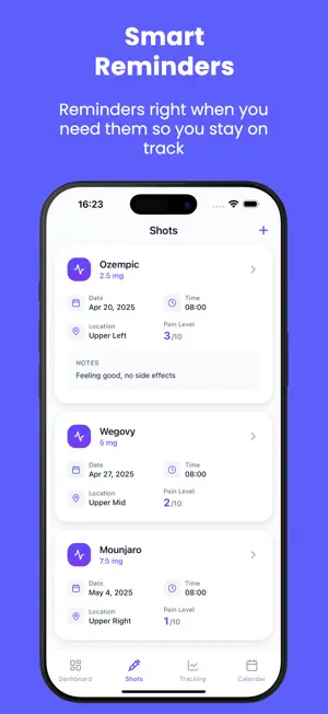 GLP Journey Tracker App screenshot 4