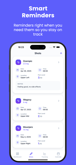 GLP Journey Tracker App Screenshot 4 of 4