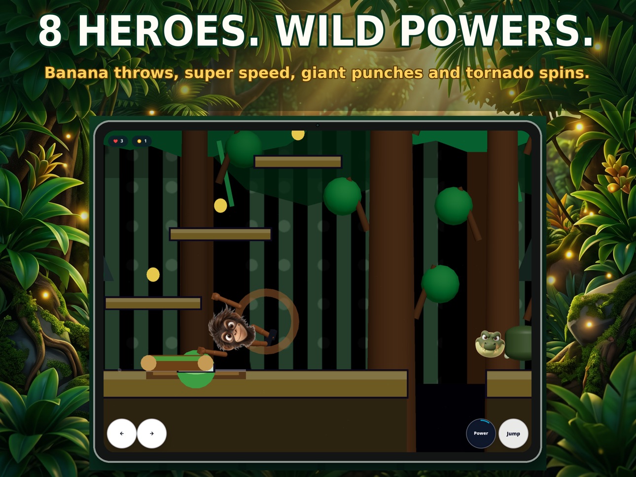 Screenshot 8 of Monkey Game: Jungle Run