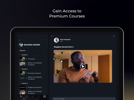 Goshen iPad screenshot 4 - Social Networking app