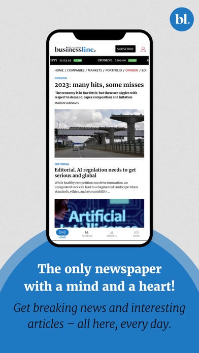 Screenshot #1 pour The Hindu Businessline News