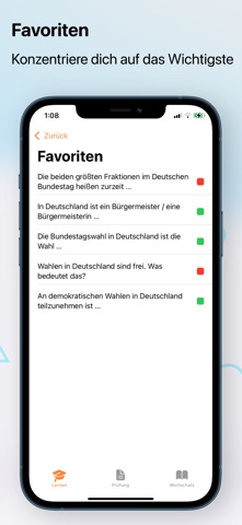 Einbürgerungstest: übersetzt screenshot
