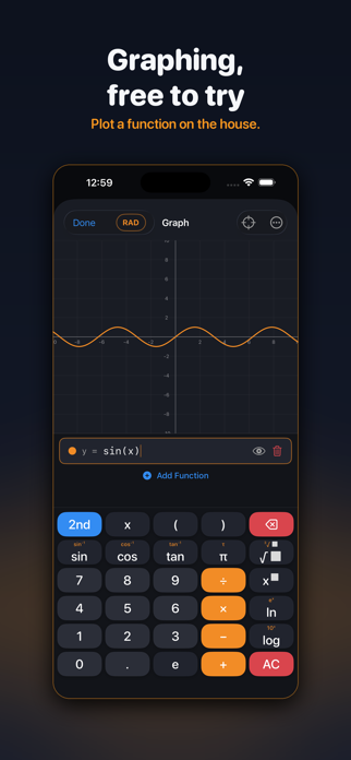 SciCalc: Graphing Calculator Screenshot 5 of 5