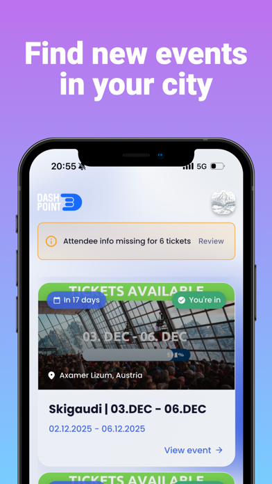 Dashpoint iPhone screenshot 3 - Social Networking app