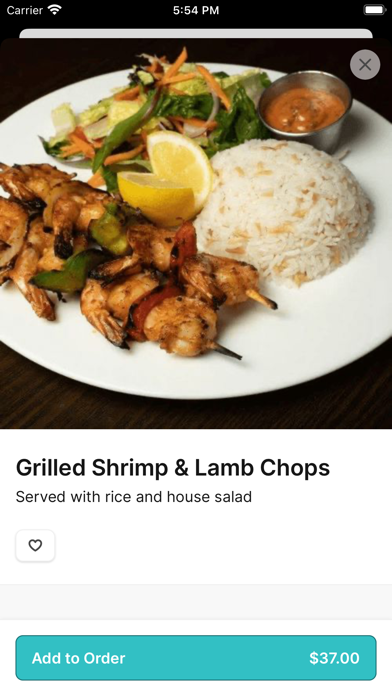 Deniz Mediterranean Cuisine iPhone screenshot 4 - Food & Drink app