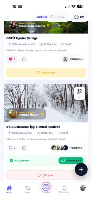 ActiGo Şehir & Topluluk screenshot 2