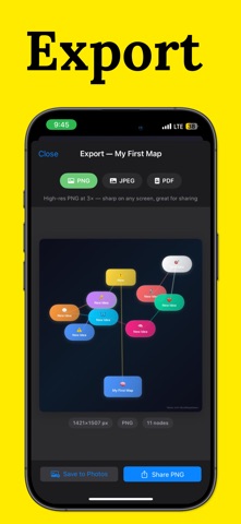 Mind Map Maker - Concept Map Screenshot 6 of 6