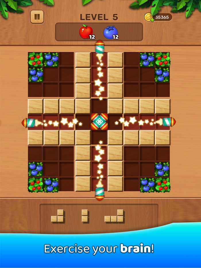 Wood Block-Sudoku Puzzle Game