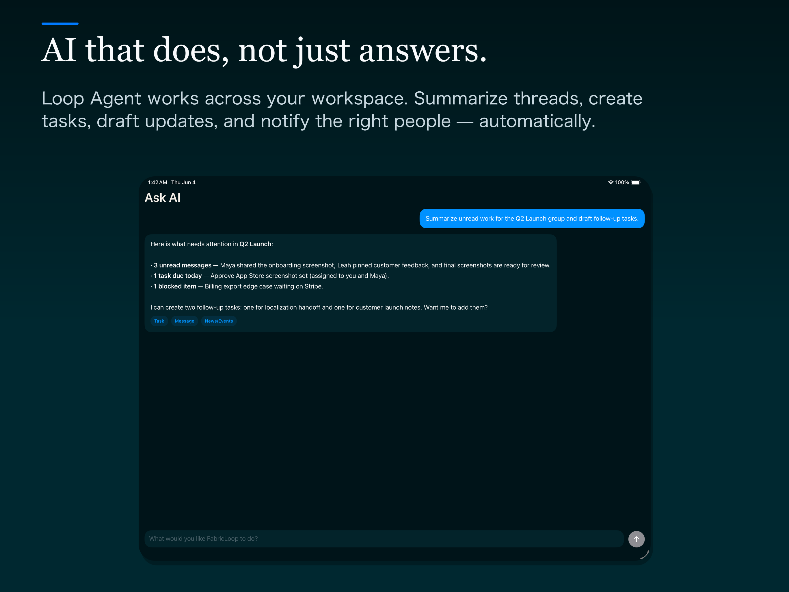 FabricLoop Task Manager screenshot 17