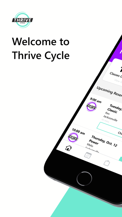 Thrive Cycle Jax iPhone screenshot 1 - Health & Fitness app