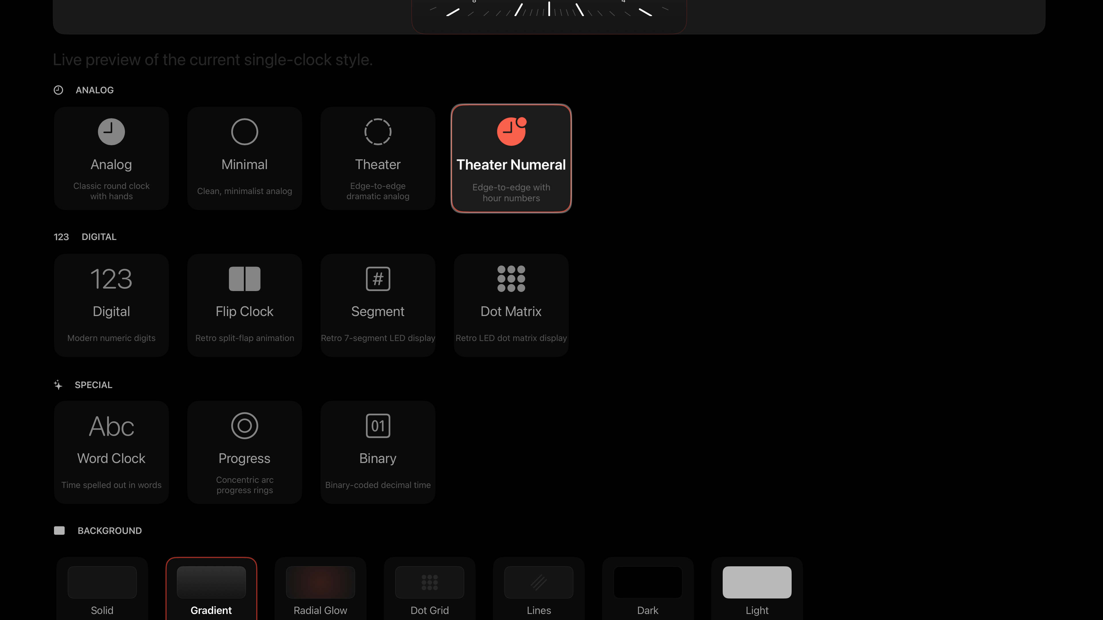 Clockscreen - TV Clock & Watch screenshot 9