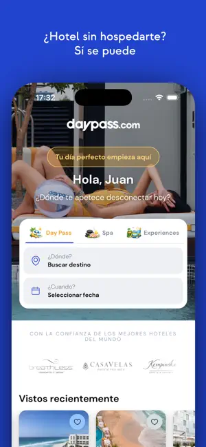Daypass.com screenshot 1
