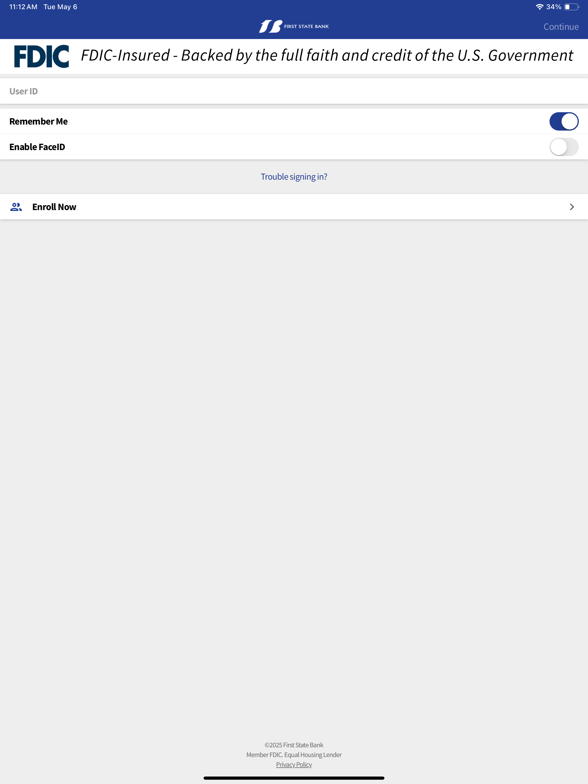 FirstStateBk Mobile screenshot 8