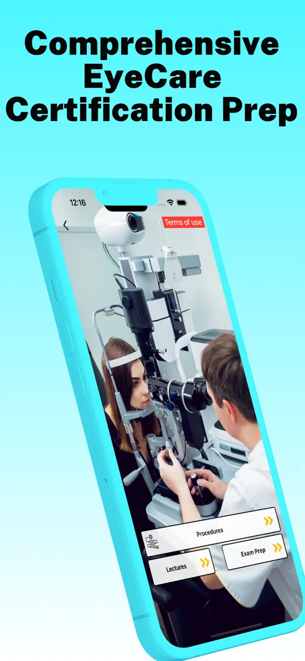 Screenshot #1 pour EyeCare Prep Mastery