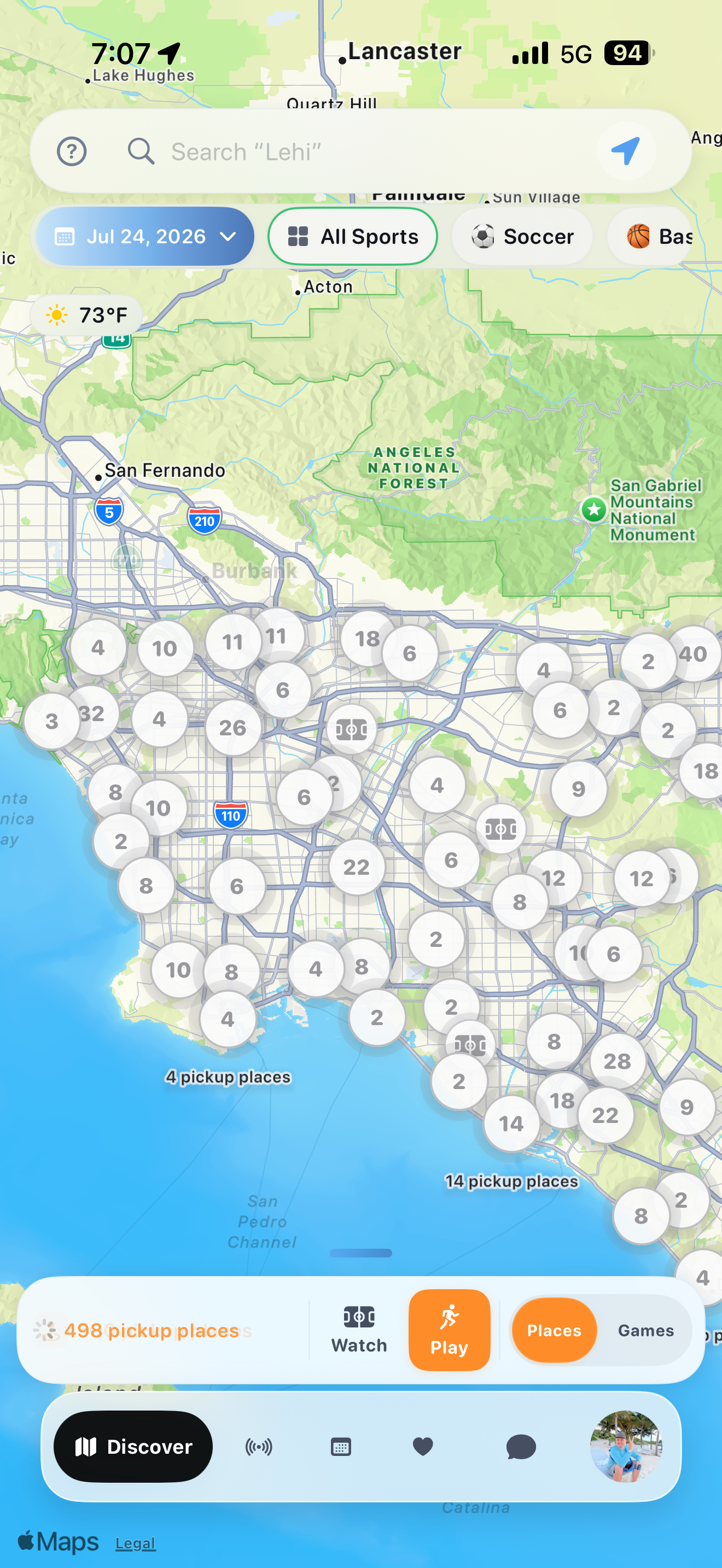 FanGeo Sports screenshot 3