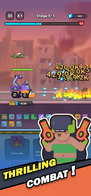 Super Skill&Idle Roguelike screenshot 1