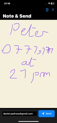 Note&Send screenshot