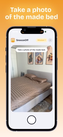 SnoozeOff: Loud Alarm Clock iPhone screenshot