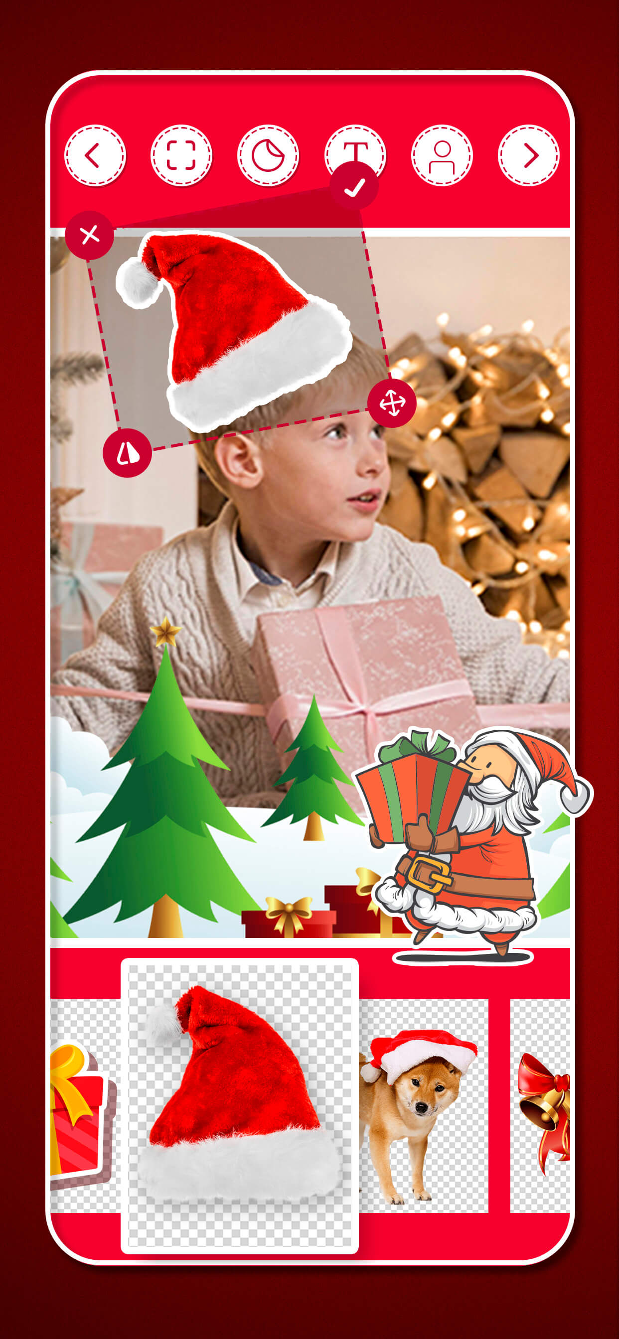 Merry Christmas Photo Greeting screenshot 3