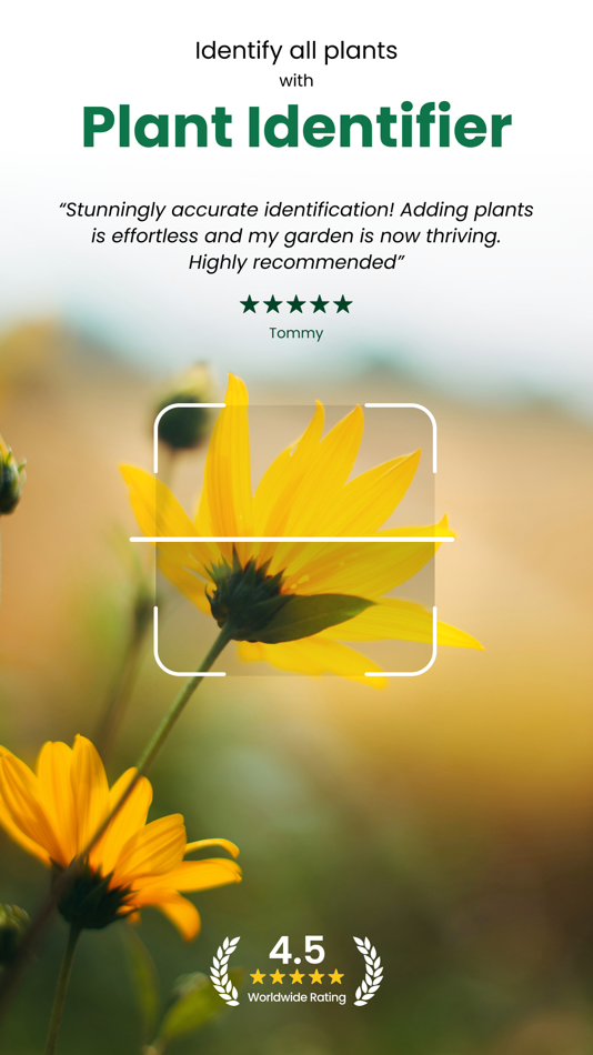 #1. Plant ID ~ Identify Plants (iOS) By: Innotent LTD