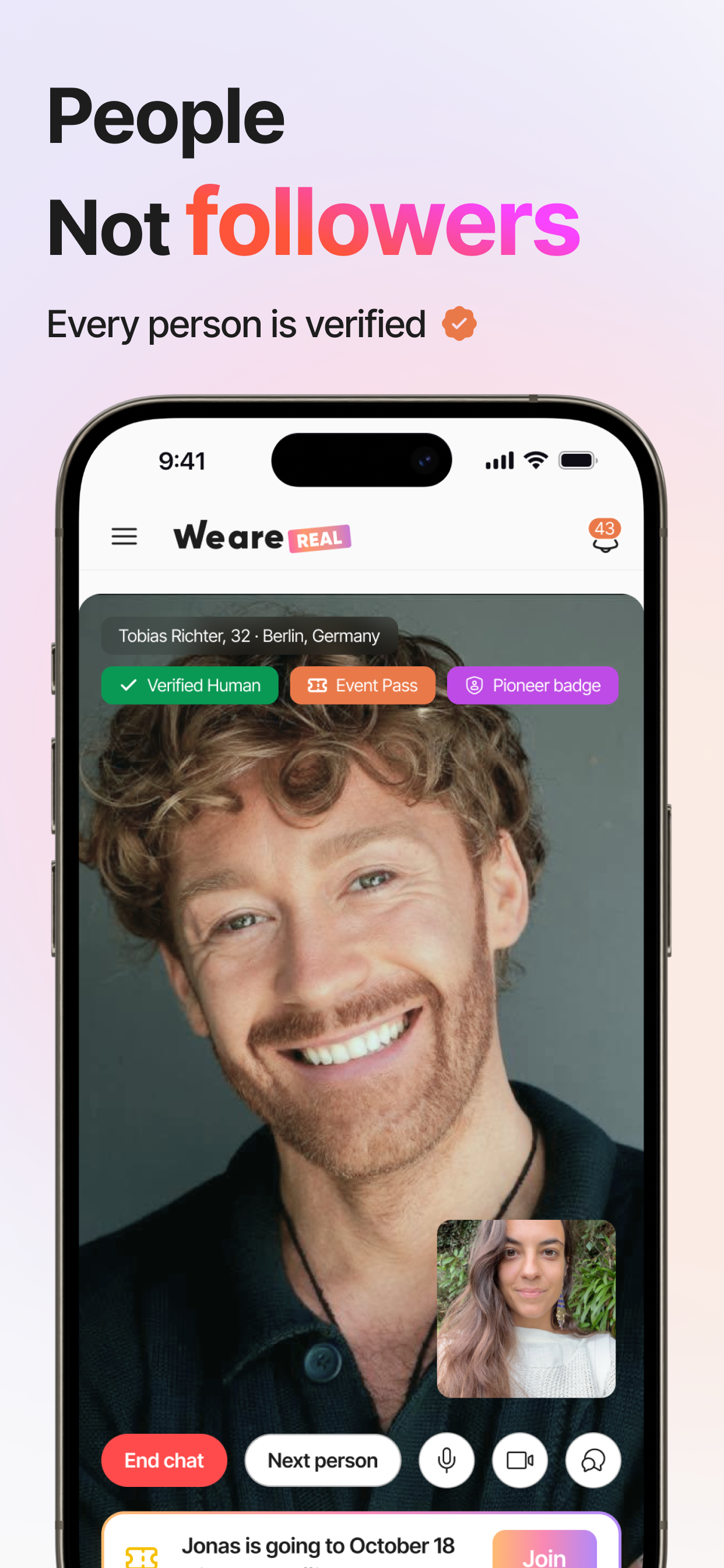 WeAreReal.Make life REAL again screenshot 5