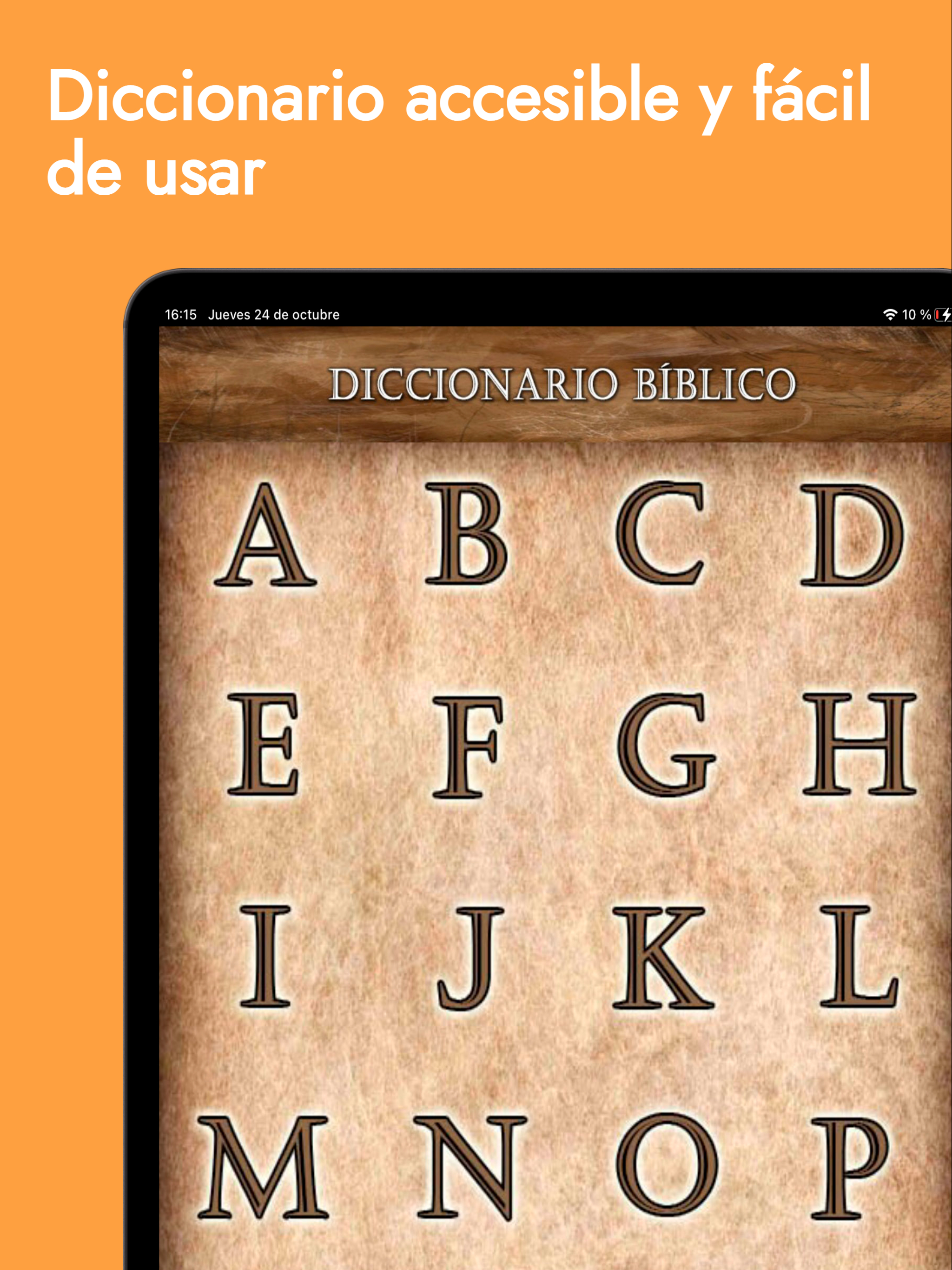 Diccionario Bíblico y Bibia screenshot 11