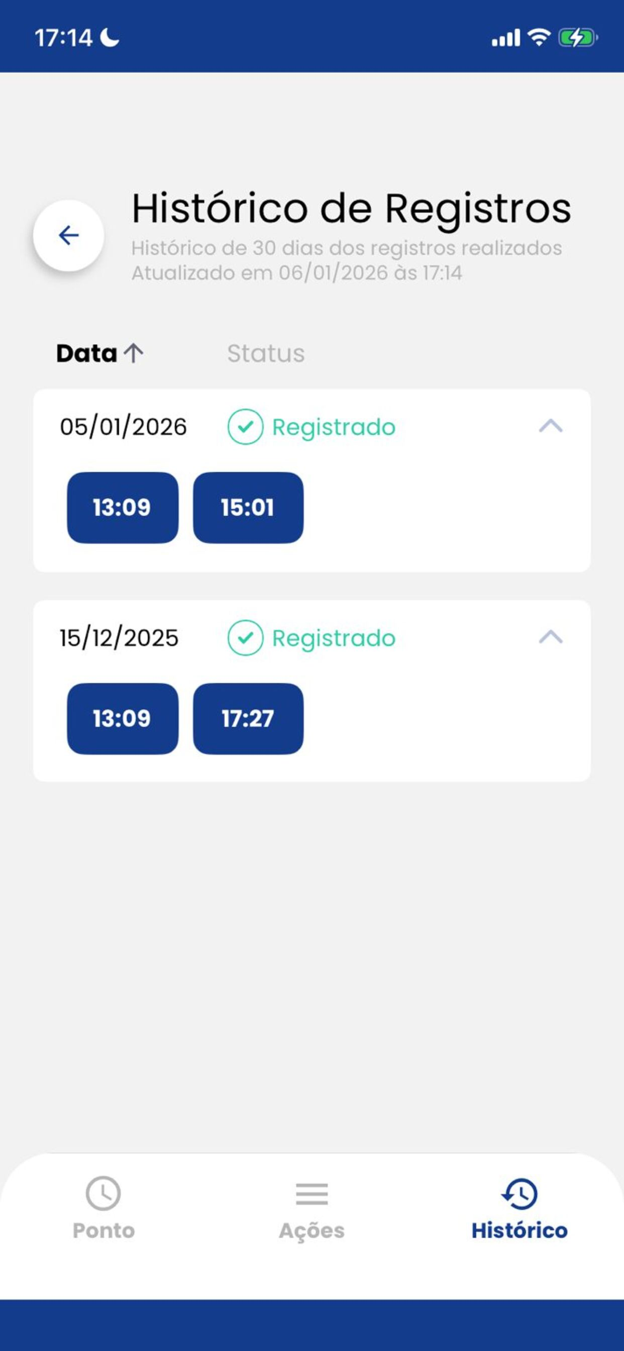 MeuPonto Digital screenshot 5