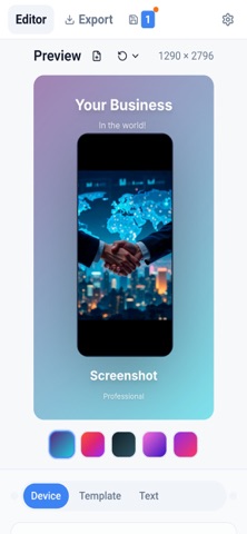 Screenshot App Mockups Screenshot 3 of 5
