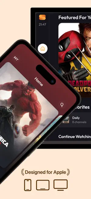 SWIPTV - IPTV Player screenshot 2