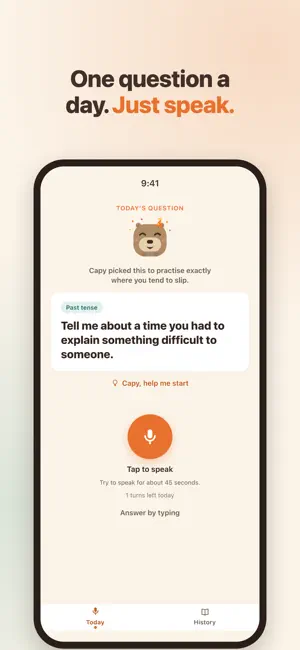 Sayly: Daily English Speaking screenshot 1